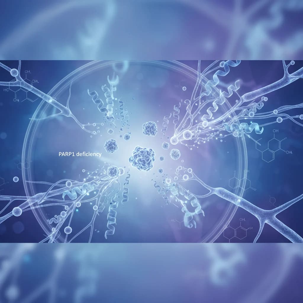 PARP1 Deficiency Reduces Amyloid Pathology in Familial AD Model